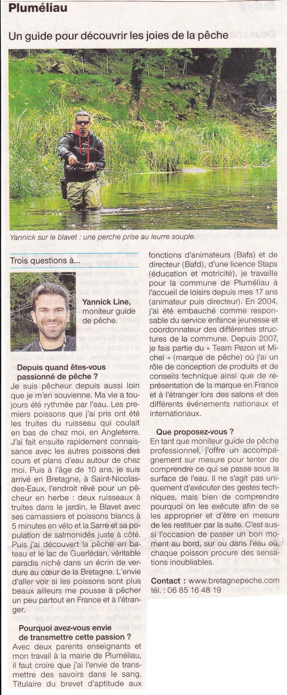 Article Ouest France 10-08